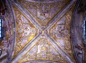 View of the vaulted ceiling by Nicolo Nannetti