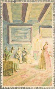 Jenny Lind Singing in Weimar for the Grand Duke