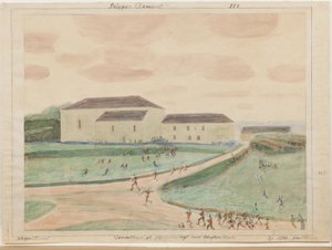 The Vendelboerne on a Raid Against Børglum Monastery by Niels Larsen Stevns