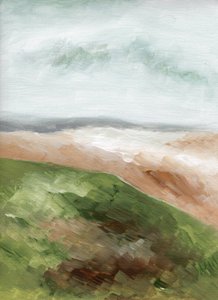 Abstract Coastal Landscape