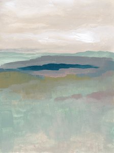 Muted Lake Landscape