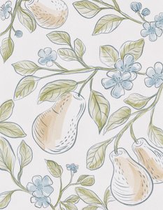 Orchard Pears And Flowers by Nikita Jariwala