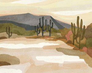 Saguaro Desert Serenity by Nikita Jariwala