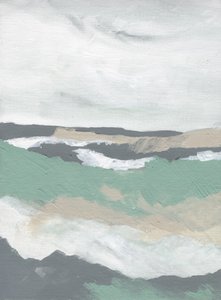 Serene Abstract Ocean Waves
