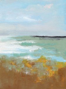 Serene Coastal Abstract