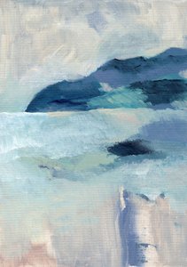 Serene Coastal Blues