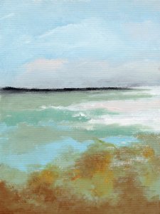 Serene Coastal Horizon