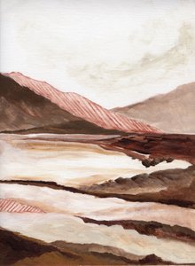 Terracotta Mountain Vista by Nikita Jariwala