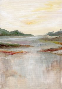 Tranquil Wetland Glow