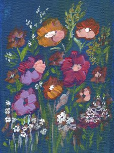 Vibrant Floral Bouquet by Nikita Jariwala