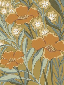 Vintage Botanical Bloom by Nikita Jariwala