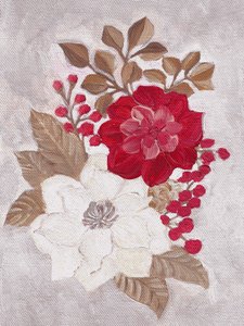 Winter Floral Bouquet by Nikita Jariwala