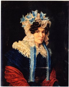 Portrait of Lyubov Ivanovna Stepovaya, 1783-1858 by Nikolai Alexandrovich Bestuzhev