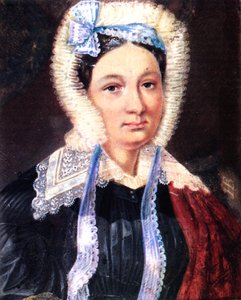 Portrait of Maria Kazimirovna Yushnevskaya, wife of Decembrist Alexander Yushnevsky