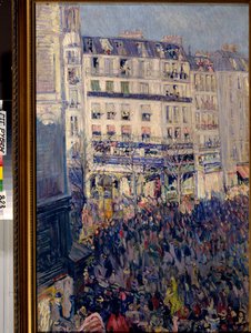 Mardi Gras in Paris by Nikolai Alexandrovich Tarkhoff