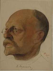 Portrait of Vikenty Vikentyevich Veresaev, 1923