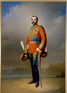 Portrait of Emperor Alexander II of Russia (1818-1881) by Nikolai Andreevich Lavrov
