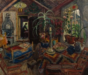 Interior with a Cradle, c.1925