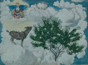 The Goat that Came to Heaven by Nikolai Astrup