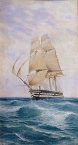 The Ship on the Line Imperatritsa Mariya by Nikolai Dmitryevich Prokofyev