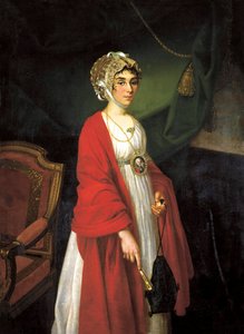 Portrait of the Actress and Singer, Countess Praskovya Sheremetyeva 