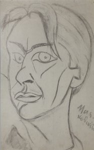Poet Vladimir Mayakovsky, 1913