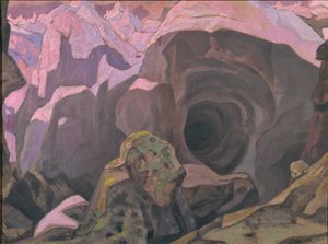Rondane. Stage design for the theatre play Peer Gynt by H. Ibsen, 1911 by Nikolai Konstantinowitsch Roerich