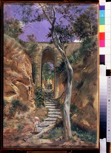 The Bridge of Vico by Nikolai Nikolajevitch Gay