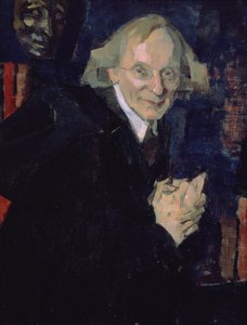 Portrait of the Poet Vyacheslav Ivanovich Ivanov by Nikolai Pavlovich Ulyanov