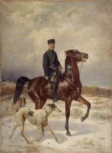 The Hunter by Nikolai Yegorovich Sverchkov