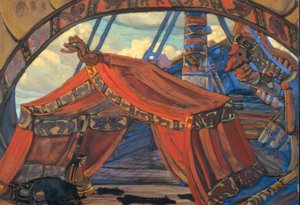 Wagner, Tristan / Stage by Roerich by Nikolai Konstantinowitsch Roerich