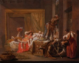 Scene from the Wedding of Messalina and Gaius Sillius