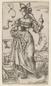 The Wise and Foolish Virgins: The Fifth Foolish Virgin by Nikolaus Manuel Deutsch