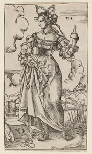 The Wise and Foolish Virgins: The Fifth Foolish Virgin by Nikolaus Manuel Deutsch