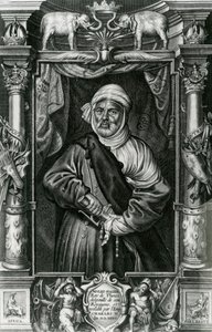 Abu l-Hasan Ali, also called Muley Hacén, 1535 by Nikolaus van der Horst