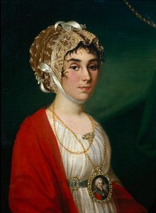 Portrait of the Actress and Singer, Countess Praskovya Sheremetyeva Zhemchugova