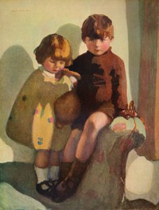 Ian and Rosemary, c1923
