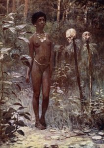 A Tapu Virgin, British Solomon Islands by Norman Hardy