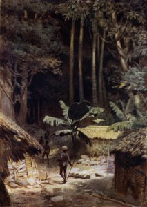 On the Fringe of a primaeval Forest, Solomon Islands by Norman Hardy