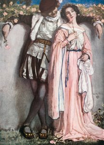 Beatrice and Benedick. Much Ado About Nothing – Act IV, Scene 1