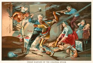 Indian Warfare of the Colonial Epoch by North American