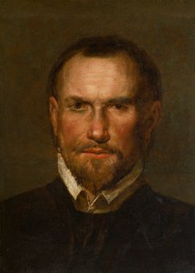Portrait of an unknown bearded man