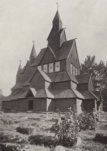 Hitterdal Timber Church by Norwegian Photographer