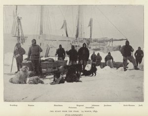 The start from the Fram by Norwegian Photographer