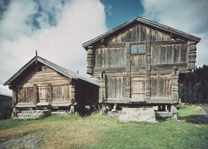 Peasant houses, built c.1712