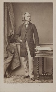 Portrait of the Composer Franz Liszt 1811-1886, c. 1870
