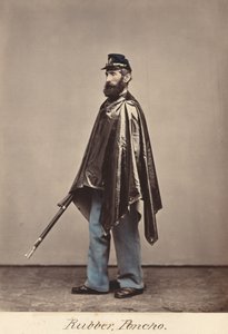 Rubber Poncho by O.H. Willard