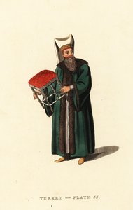 Stool bearer to the Grand Signior, Sultan of the Ottoman Empire by Octavian (after) Dalvimart