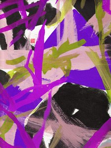 Zen Purple Floral, 2023
