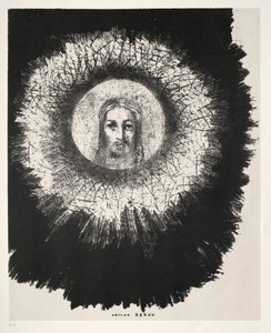 And In the Very Disk of the Sun Shines the Face of Jesus Christ by Odilon Redon